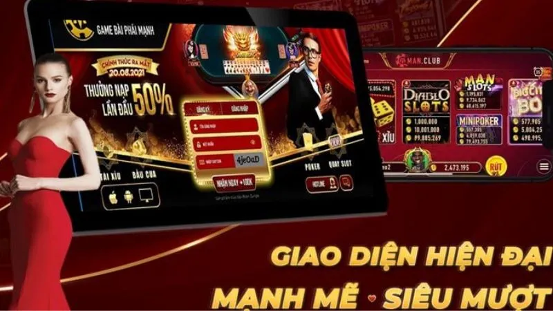 Hướng Dẫn Cá Cược Thể Thao Manclub – Sân Chơi Cá Cược Cực Đỉnh 5 Giao diện hiện đại - mạnh mẽ - siêu mượt